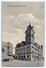 1910 Exterior View Post Office Building George Jones St Joseph Missouri Postcard picture