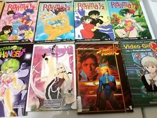 Random Mixed Lot Of 10 Manga Books Graphic Novels 2 are RARE Out of Print picture