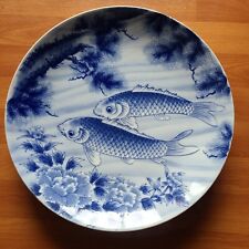 Antique Japanese Ozara Porcelain Serving Platter Early 1900's Signed Hizen... picture