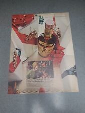 Seagrams V.O Canadian Whiskey Print Ad 1966 10x13 Great To Frame  picture