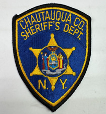 Chautauqua County Sheriff New York NY Patch R6 picture