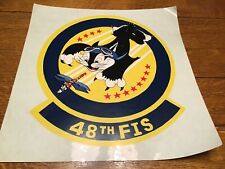 Rare Vintage USAF 48th FIS Squadron 12