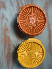 Two Vintage Servalier Tupperware Containers picture