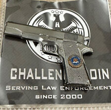 FBI Seal Gun Challenge Coin picture