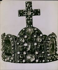 GA43 Original Photo IMPERIAL CROWN OF THE HOLY ROMAN EMPIRE Priceless Jewels picture