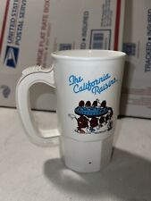 VINTAGE 1987 THE CALIFORNIA RAISINS PLASTIC SUPER MUG CUP MADE IN USA picture