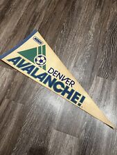 Vintage Denver Avalanche 29 Inch Pennant MISL Soccer picture