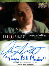 X-Files UFOs Aliens Dean Aylesworth Auto Autograph Young Bill Mulder Inscription picture