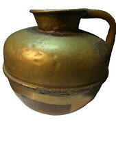 Vintage French Milk Jug Vintage Brass/Copper picture