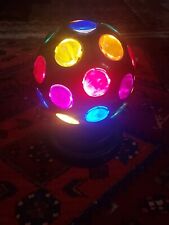 Vintage 1996 A.A. DLP Rotating Multi-Color Disco Light RAVE UFO TAIWAN Sphere picture
