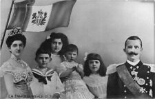 C-1910 La Famiglia Reale D' Italia RPPC Photo Postcard 21-10687 picture