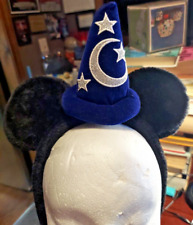 DISNEY PARKS Mickey Mouse EARS FANTASIA wizard SORCERER PLUSH MOON STARS picture