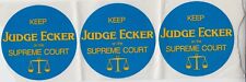 2012 Lawrence H. Ecker NY State Supreme Court Electoral Campaign Vintage Sticker picture