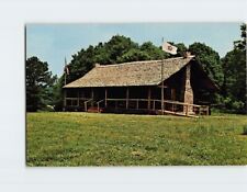 Postcard Historic Log Cabin Natchez Trace Mississippi USA picture