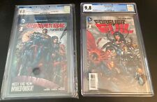 Wowza Lot of *2* FOREVER EVIL (DC/2013) #1's **CGC 9.8** JLA/Lenticular Cover picture