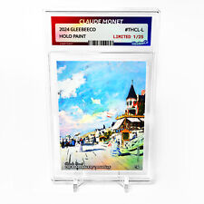THE BOARDWALK AT TROUVILLE Claude Monet 2024 GleeBeeCo Holo Card #THCL-L /25 picture
