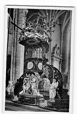 Old Vintage Postcard of Ghent BELGIUM Gand Cathedral St Bavon picture