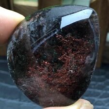 WOW！！Rare TOP Natural hyaline Green Red Phantom Ghost Garden Quartz Crystal 50g picture