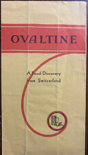 Chicago Ill The Wander Co Ovaltine Advertising Vintage Drink Mix picture
