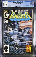 PUNISHER LIMITED SERIES #1 - CGC 8.5 WP - VF+ 1986 picture