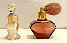 Vintage Lot Of Two Vanity Decorative Perfume 1 Excellent &1 Excellent- Bottles picture