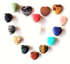 Assorted Polished Heart Stones ~~ Soothing / Healing ~~ Individually Sold picture