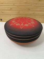 Vintage Native American Sioux Pottery  Lidded Trinket Bowl picture