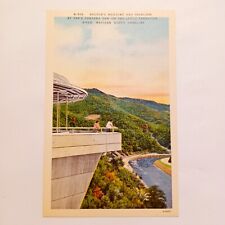 Postcard: TVA Overlook Fontana Dam-North Carolina-Linen picture