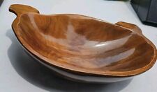 Vintage Burl Wood Bowl  Handmade picture