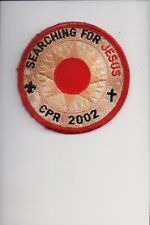 2002 CPR Searching For Jesus patch picture