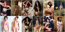 LOT 12 PCS Photo 8X10 Collection Sexy Bella Donna Beautiful Girl Hot Model 2MOBD picture