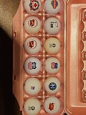 Railroad logo golf balls collection picture