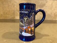 2013 Christkindlmarket Blue Mug Christmas German Market - Chicago picture