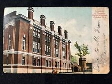 1910 Antique Laboratory Of Chemistry Stevens Institute Hoboken NJ Postcard Rare picture