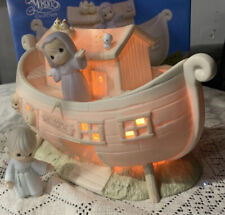 1992 Vintage ENESCO PRECIOUS MOMENTS  Noah's Ark Night Light 2x2 Collection picture