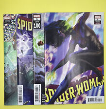 🔥 SPIDER-WOMAN #5 (#100) 4 VARIANT CVR Lot Near Mint Marvel picture