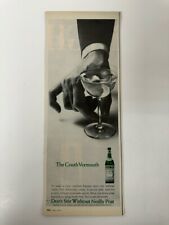 Magazine Print Ad 1967 Noilly Prat The Cool Vermouth picture