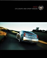 2014 Cadillac CTS Coupe and Sport Wagon 44 Page Deluxe Sales Brochure - NEW picture