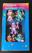 Care Bears Mini Holiday Christmas Ornaments 5 Piece Set American Greetings 2006 picture