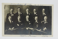 1912 Windsor Gun Club Portland Maine Champions RPPC Real Photo Postcard picture