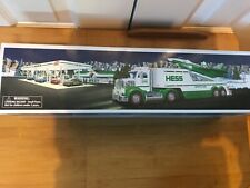 Hess Toy Truck and Jet. Runway. Lights and Operating Launch Ramp. New Old Stock picture