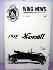 1918 Maxwell Specifications Literature 13 pages from Chrysler Club 1967 Mint picture