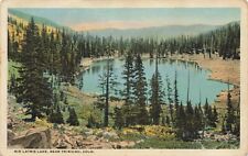 Postcard Rio Latris Lake Trinidad Colorado CO Las Animas County White Border picture