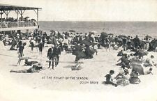 Vintage Postcard 1908 Season Beach Sunbathing Swimming Ocean Grove New Jersey NJ picture