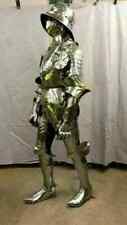 Medieval Gothic Full Body Suit Of Armor Battle Knight Reenactment Armor Costume picture