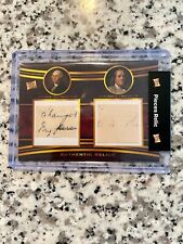 2022 Pieces Of The Past - George Washington/Benjamin Franklin Handwritten Relic picture
