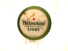 Heineken Premium Light Round Pub/Beer Coaster picture