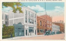 MERIDEN CT – Colony Street looking South M. P. B. L. Building picture