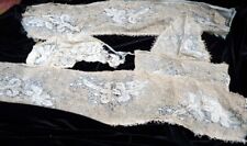 Lot of Antique Vict  Matching LACE Handmade  For Doll Clothing Projects picture