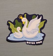NEW Dutch Bros Sticker Mothers Day 2024 Swans May picture